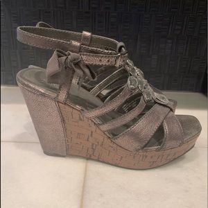 BKE Pewter Wedges